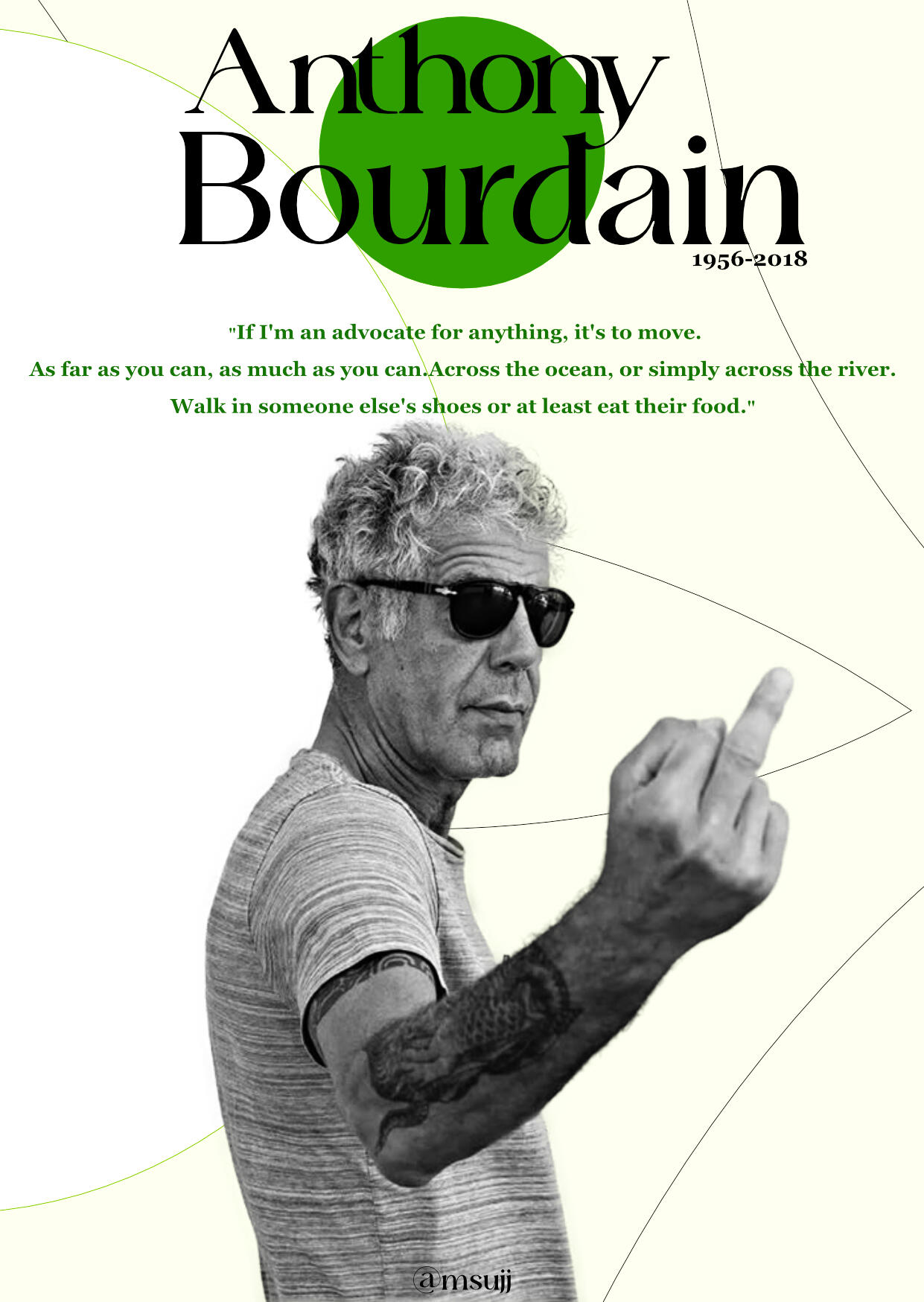 Anthony Bourdain. a