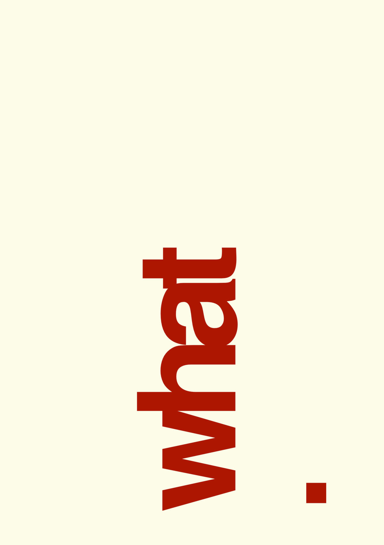 What. w